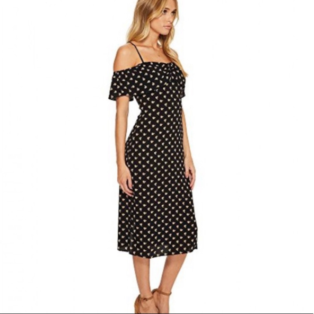 Flynn Skye Morgan Midi Dress Cherry Bomb
